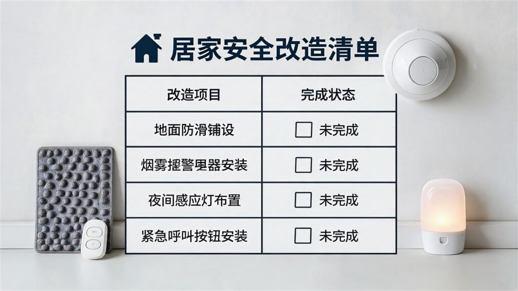 父母独居必看:居家安全改造清单